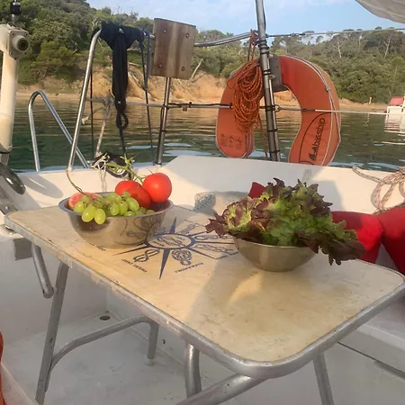 Voilier à Porquerolles Botel Hyères